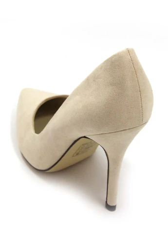 Another Pair Of Shoes Жіночі човники туфлі-човники бежевий з текстиль, великобританія — демісезон (238414664)