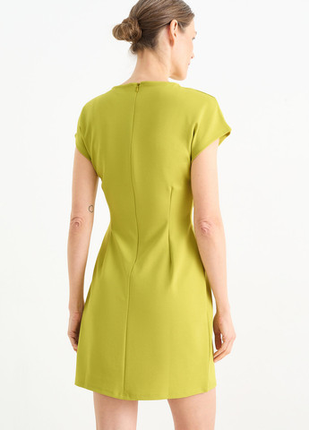 Салатова кежуал сукня футляр C&A однотонна