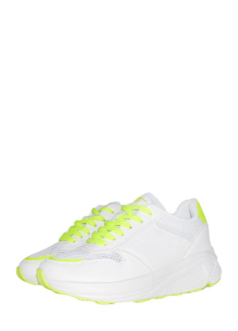 Белые демисезонные кроссовки st3598-8 white-green Stilli