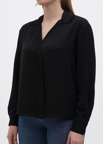 Черная демисезонная блуза Zign