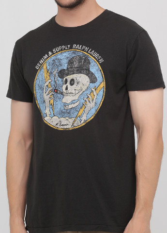 Темно-сіра футболка Ralph Lauren