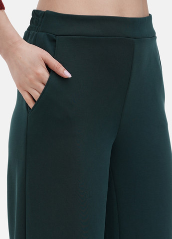 Зеленые кэжуал демисезонные прямые брюки S.Oliver