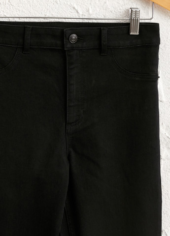 Черные джинсовые демисезонные зауженные брюки LC Waikiki