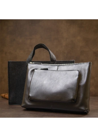Чоловіча шкіряна сумка для ноутбука 36х25х1,5 см Grande Pelle (252127509)