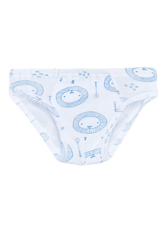 Белый демисезонный комплект (майка, трусы) Фламинго