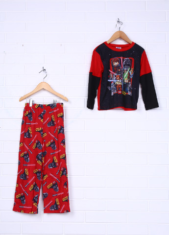 Красная всесезон пижама (кофта, брюки) Star Wars