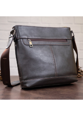 Мужская кожаная сумка 25,5х27,5х7 см Shvigel (252131844)