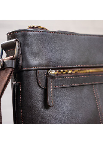 Мужская кожаная сумка 25,5х27,5х7 см Shvigel (252131844)