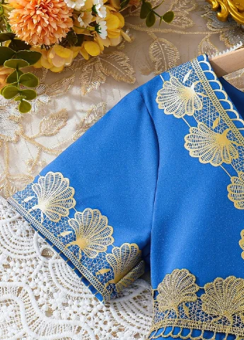 Синее платье SHEIN (325078465)