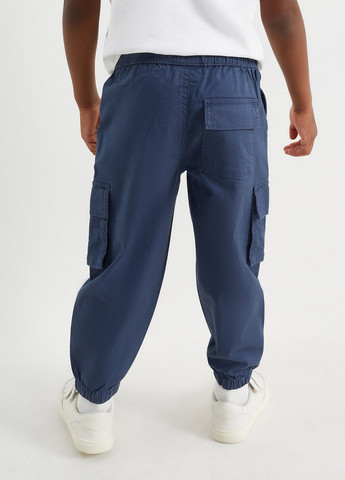 Синие кэжуал демисезонные карго брюки C&A