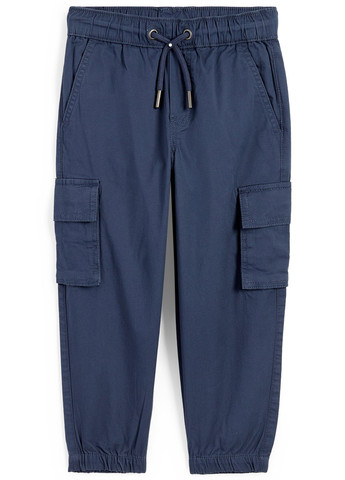 Синие кэжуал демисезонные карго брюки C&A