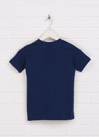 Темно-синяя летняя футболка FIS