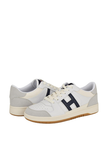Белые демисезонные кроссовки Tommy Hilfiger