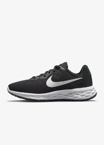Кроссовки DC9001-003 Nike Revolution 6 Next Nature чорно-білі демісезони (317235528)