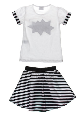 Комбинированный летний комплект (футболка, юбка) Barmy