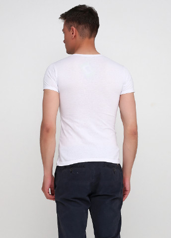 Біла футболка DINERZI