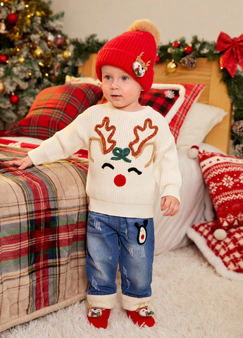 Бежевый зимний джемпер джемпер SHEIN