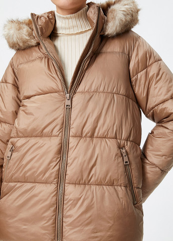 Світло-коричнева зимня куртка KOTON