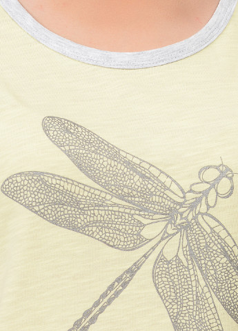 Светло-желтый демисезонный комплект (майка, шорты) Barwa Garments