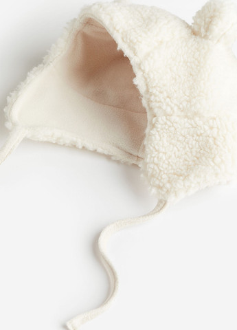 Білий демісезонний комплект (куртка, шапка) H&M