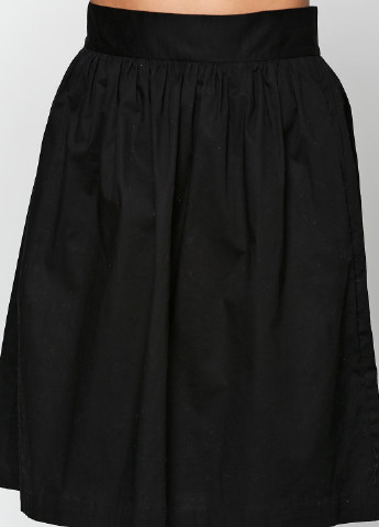 Черная кэжуал однотонная юбка Casual Friday со средней талией