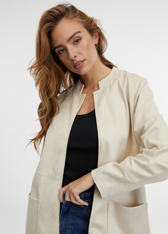 Светло-бежевое демисезонное Пальто Orsay