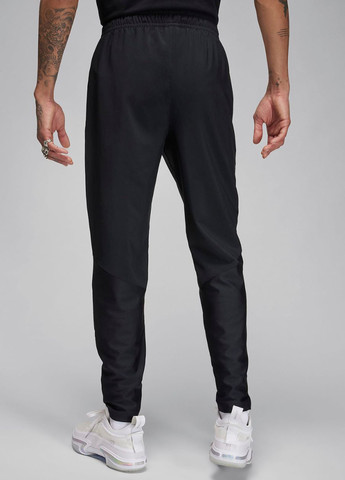 Черные спортивные, кэжуал демисезонные зауженные брюки Jordan