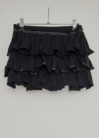 Черная кэжуал однотонная юбка Miss Sixty мини