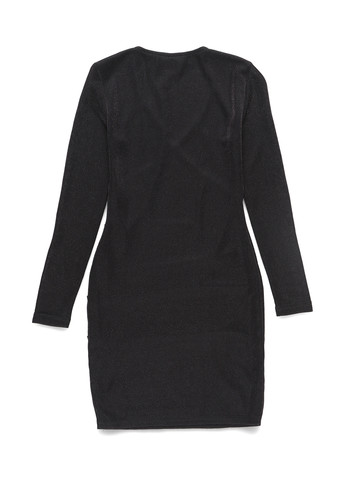 Чорна кежуал сукня на запах Vero Moda однотонна