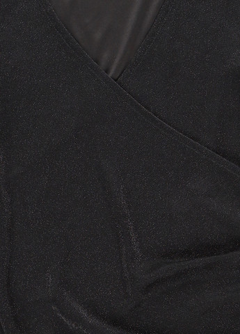 Чорна кежуал сукня на запах Vero Moda однотонна