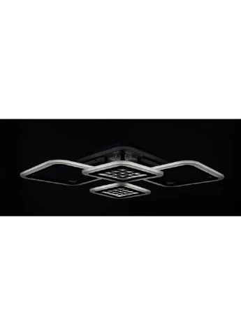 Люстра потолочная LED с пультом A2723/2+2-RGB-bk Черный 11х51х71 см. Sunnysky (253627064)
