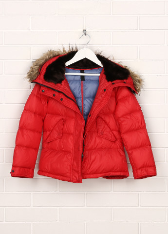Красная зимняя куртка Blauer