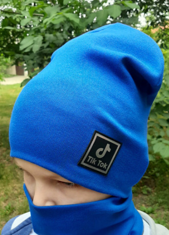 Детская шапка с хомутом КАНТА размер 52-56, синий (OC-253) Канта (212242505)