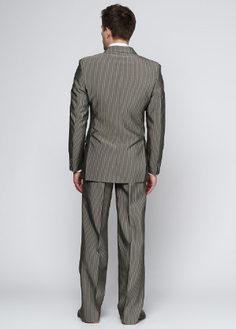 Оливковый демисезонный костюм (пиджак, брюки) брючный Galant