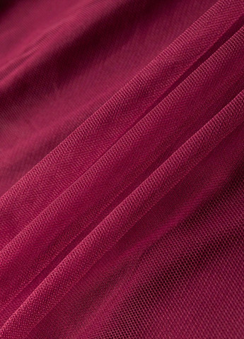 Бордовое вечернее платье пачка SHEIN однотонное