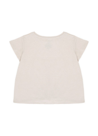 Бежева літня футболка Calvin Klein