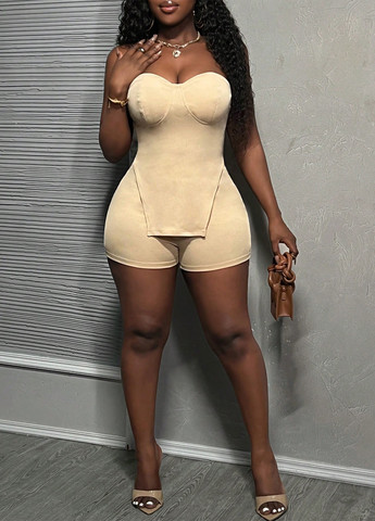 Костюм (топ, шорты) SHEIN (316820509)