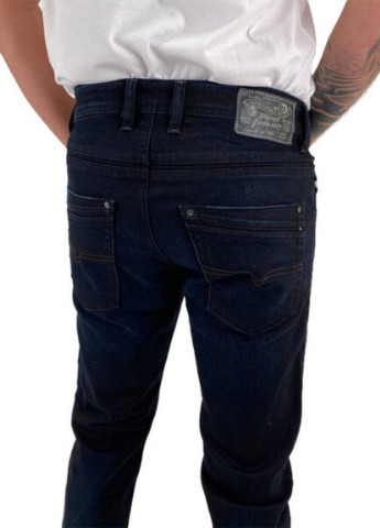 Темно-синие демисезонные джинсы Diesel