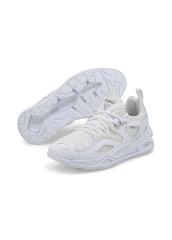 Белые кроссовки trc blaze triple trainers Puma