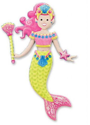 Набор для творчества Объемные многоразовые наклейки Русалки (MD19413) Melissa&Doug (202365562)