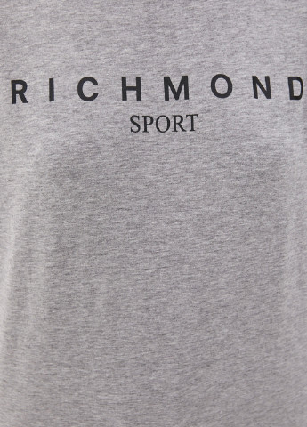 Сіра літня футболка з коротким рукавом John Richmond