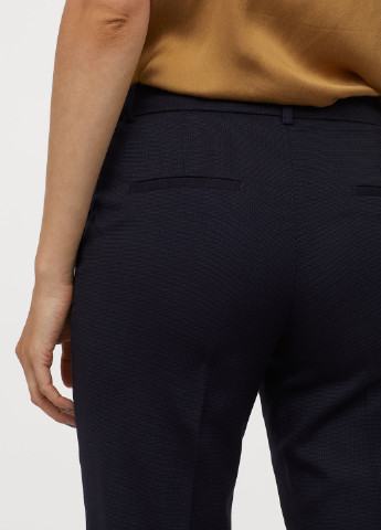 Темно-синие демисезонные брюки H&M