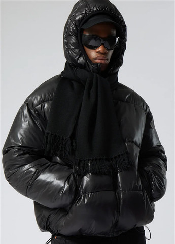 Черная демисезонная куртка Weekday