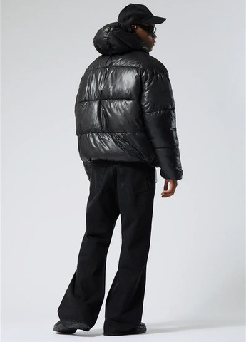 Черная демисезонная куртка Weekday