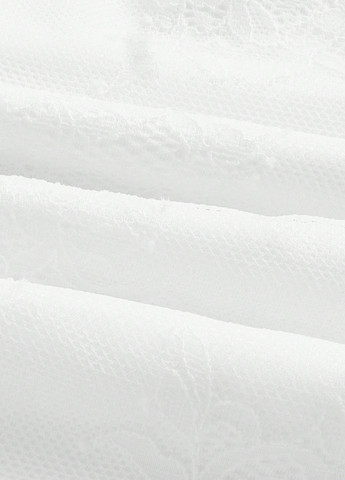 Белое коктейльное, кэжуал платье бэби долл SHEIN однотонное