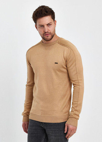 Бежевый демисезонный свитер джемпер Trend Collection