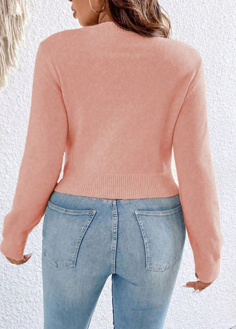 Кораловий демісезонний джемпер джемпер SHEIN