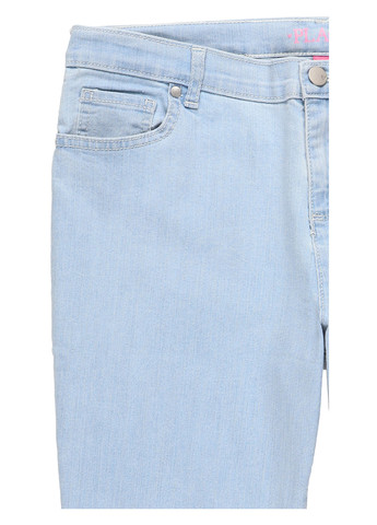 Светло-голубые демисезонные зауженные джинсы The Children's Place