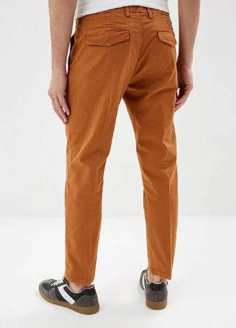Светло-коричневые кэжуал демисезонные чиносы брюки United Colors of Benetton