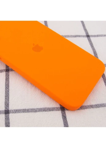 Чохол Silicone Case Square Full Camera Protective (AA) Apple iPhone 11 Pro (5.8"") Помаранчевий / Bright Orange Epik (250499503)